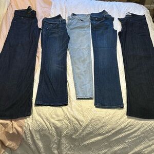 5 pair!!! Women’s Hudson Jeans Bundle! (size 30)